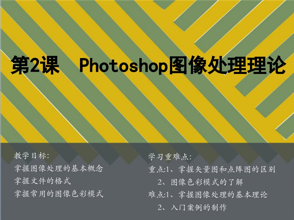 Photoshop图像处理理论