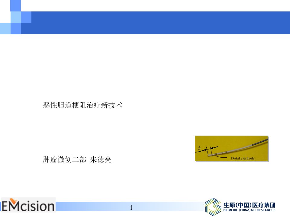 胆道射频消融技术