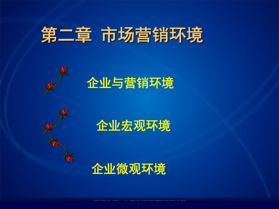 [精选]市场营销第二章企业营销环境分析