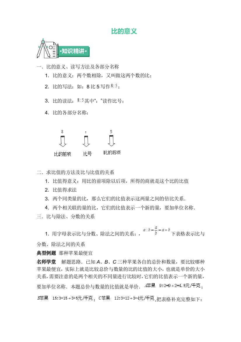 六年级上册数学