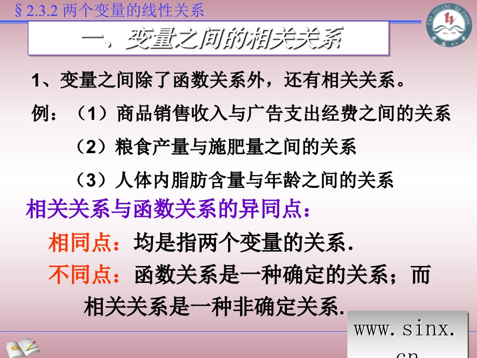 两个变量的线性相关PPT优秀课件2