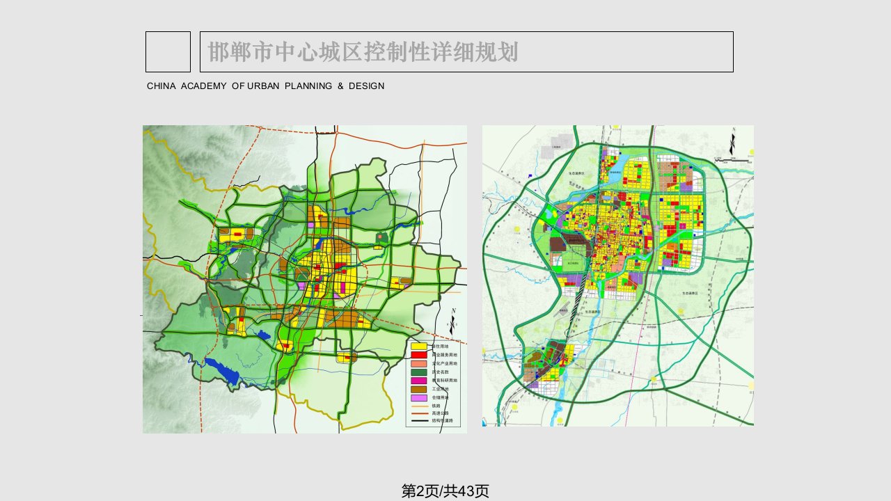 控制性详细规划单元层面汇报稿