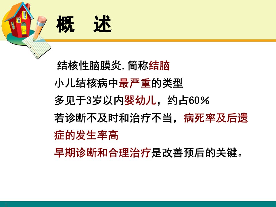 结核性脑膜炎小儿PPT课件