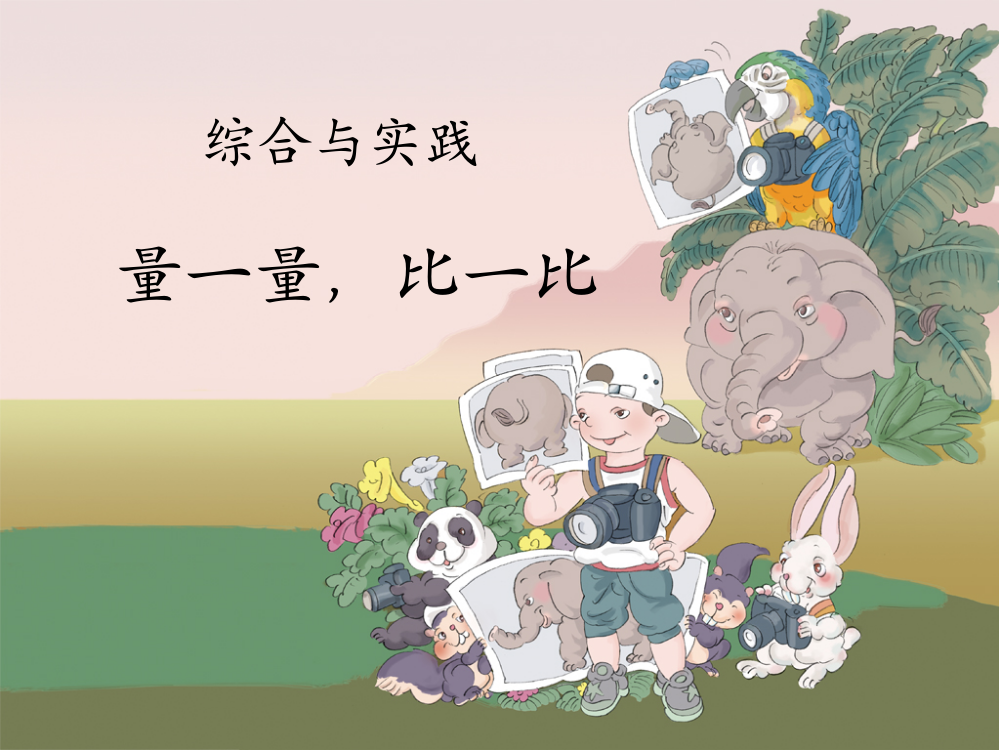 《量一量，比一比》教学课件