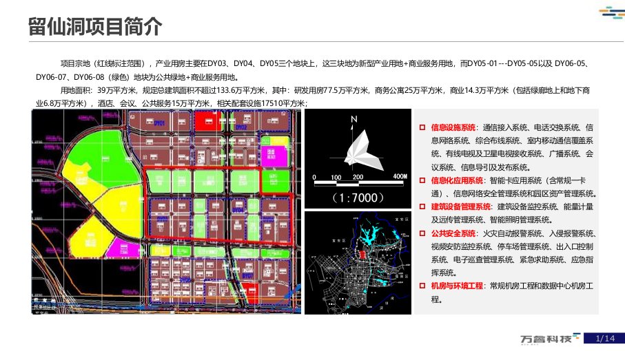 深圳留仙洞智慧园区项目解决方案ppt课件