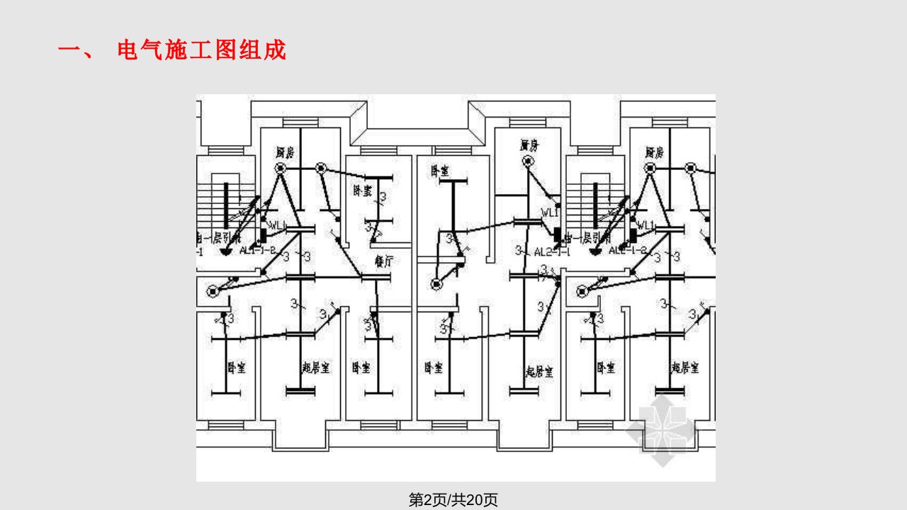 建筑电气施工图识图方法和顺序