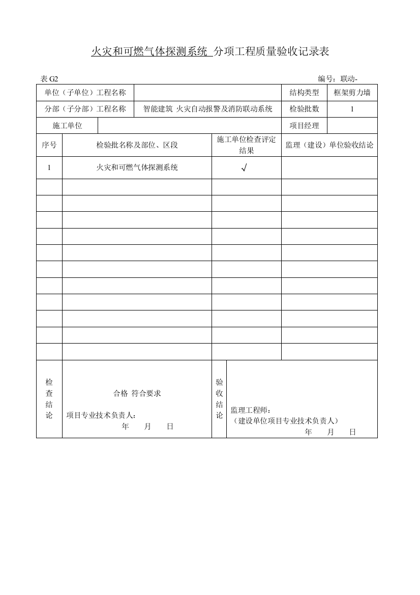 1、火灾和可燃气体探测系统