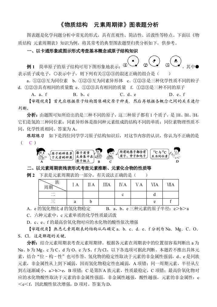 物质结构