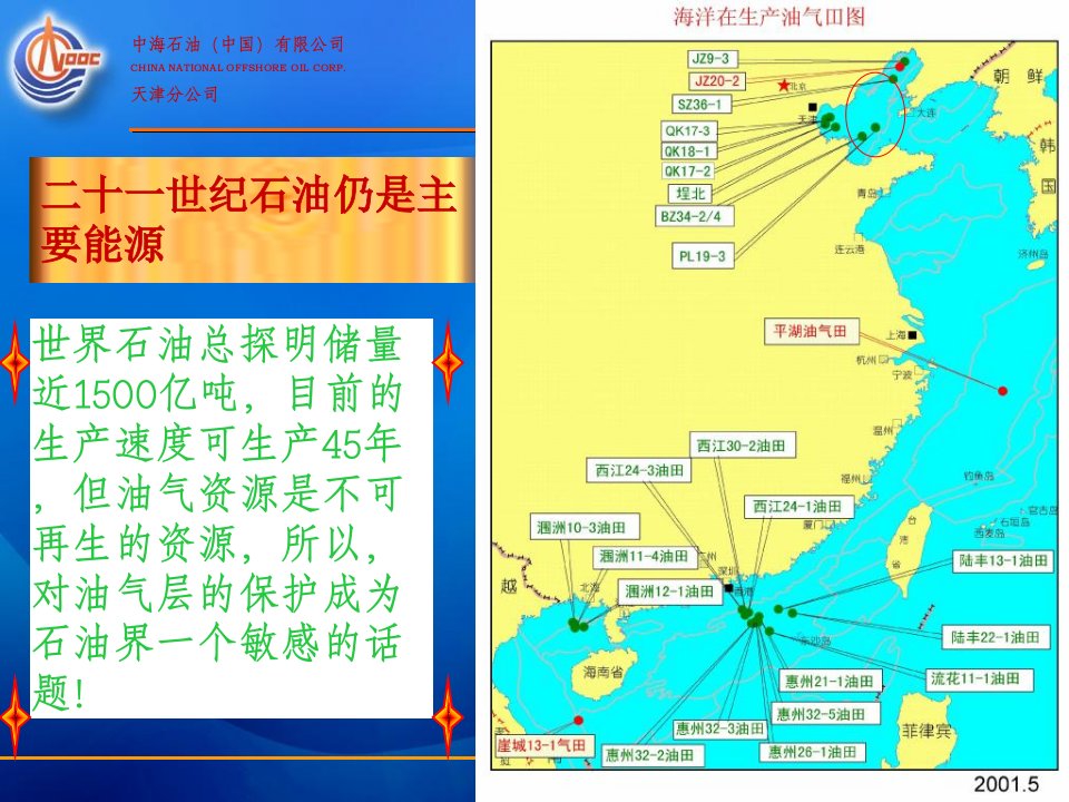 油层防污染单向阀在渤海油田的应用课件