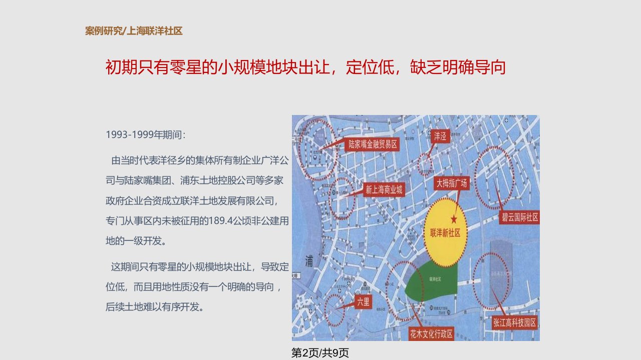 联合开发成功案例上海联洋社区