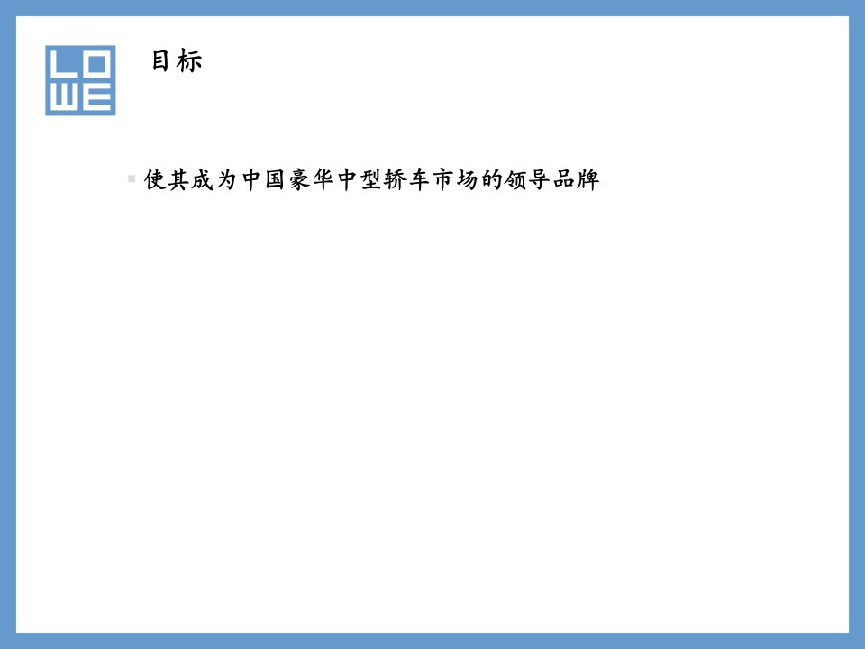 最新奥迪A4品牌传播策略ppt课件