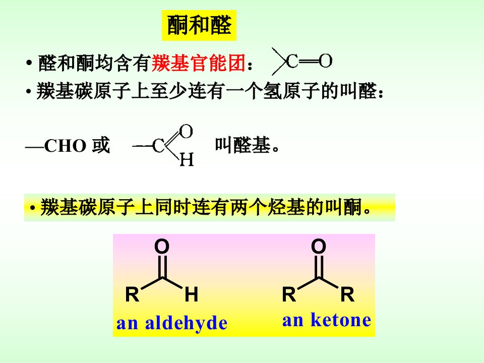 《化学醛酮醌》PPT课件