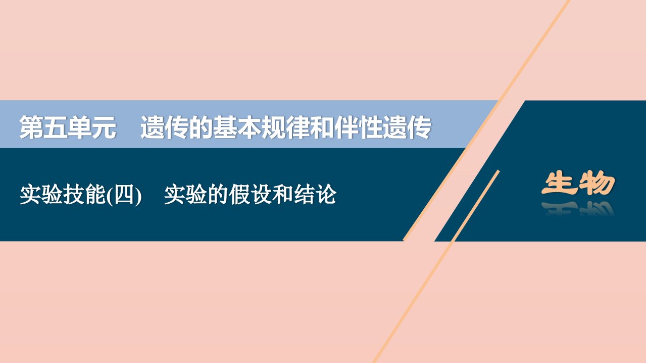 （选考）2021版新高考生物一轮复习