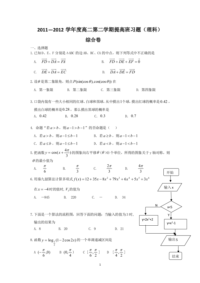 提高班(综合)