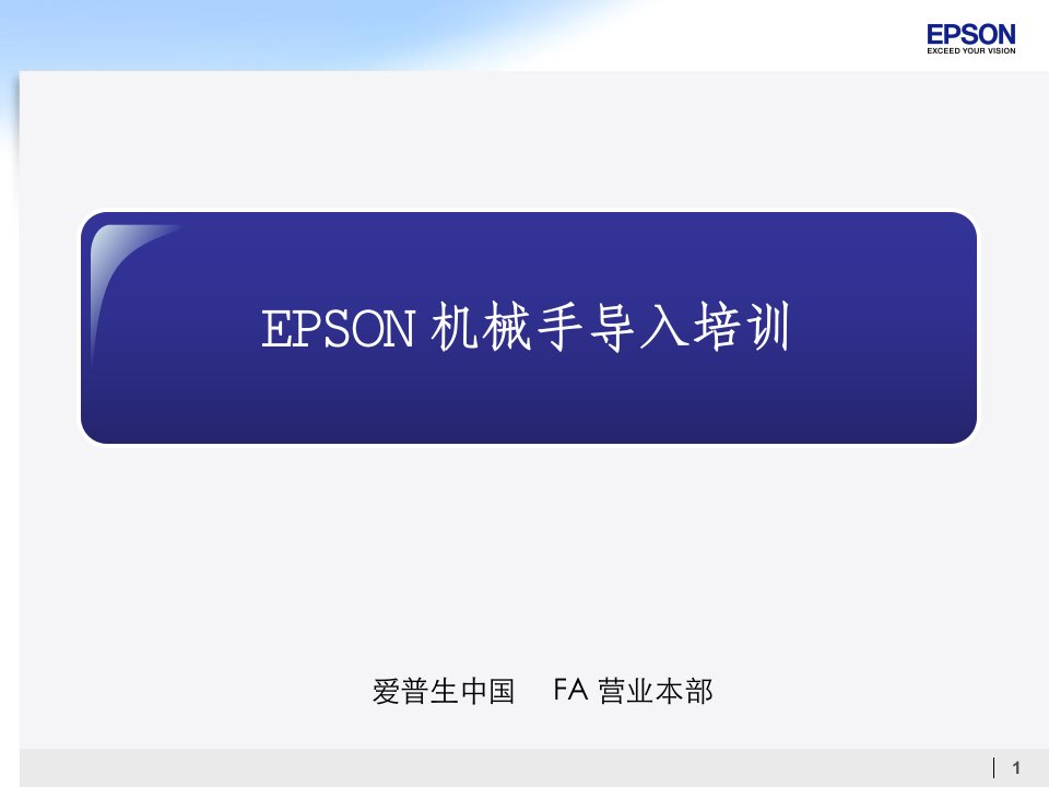 EPSON软件常用指令介绍