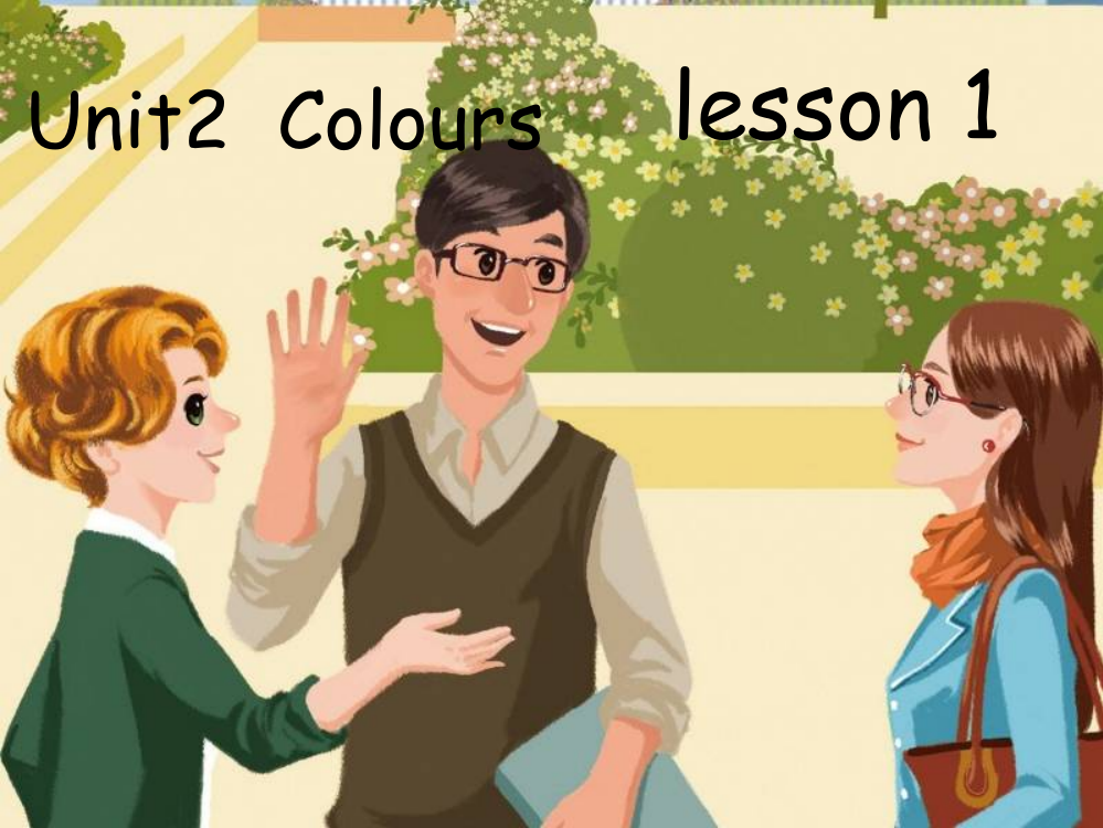 新版-PEP-小学英语三年级上册Unit2ColoursA.Let´s-talk-课件