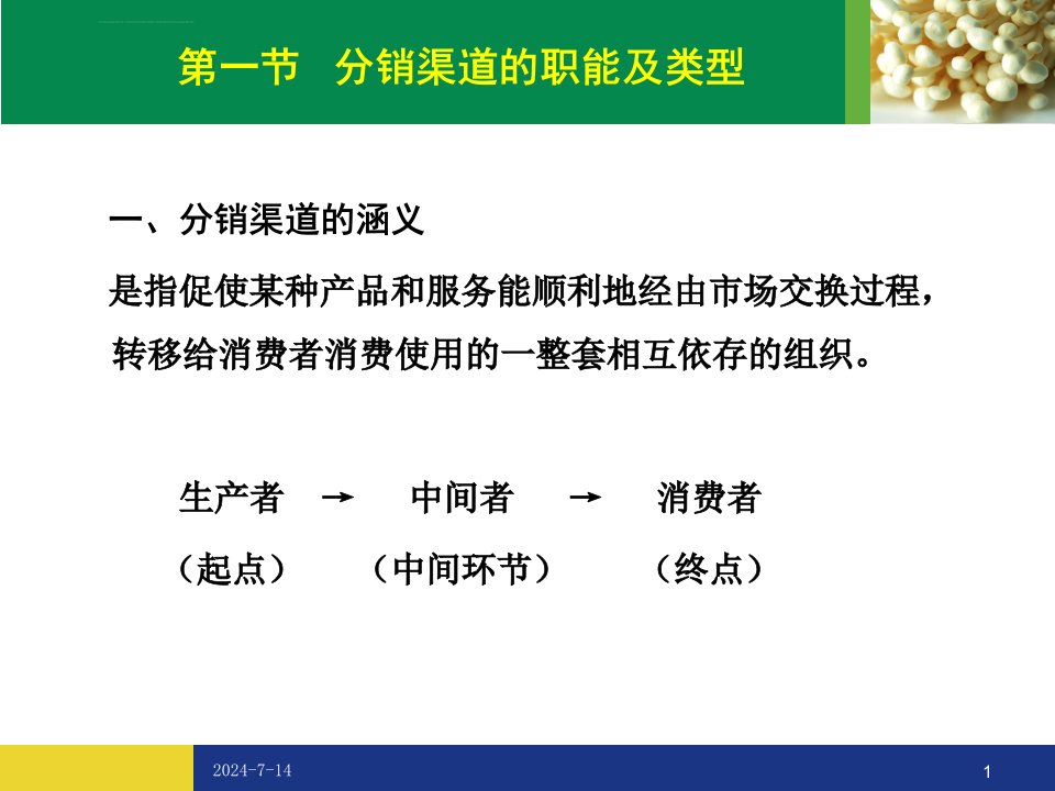 第十三章分销渠道策略ppt课件