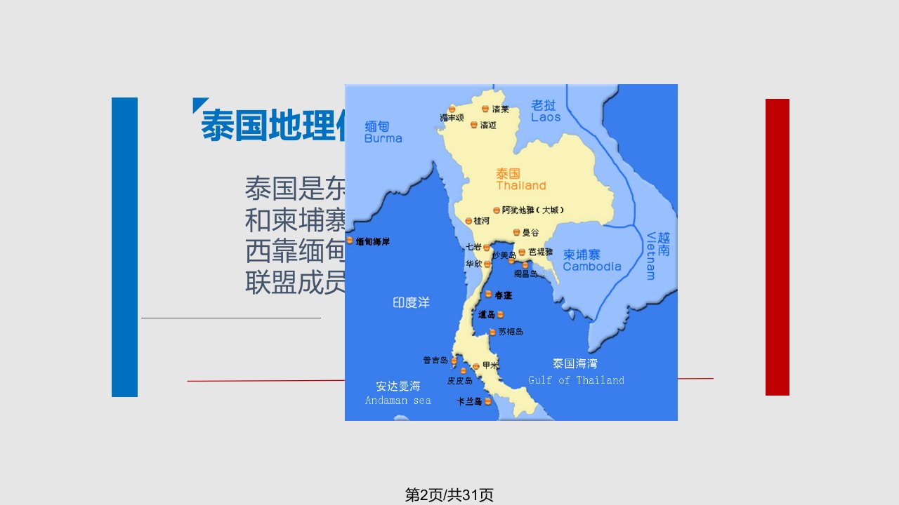 泰国概况及经济