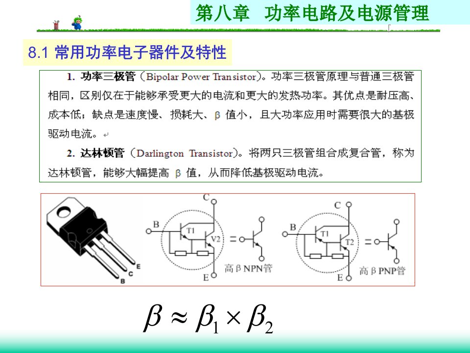 孙肖子-谢松云-第八章-功率电路及电源管理-PPT课件