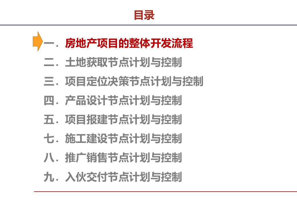 房地产项目开发流程与运营管理课件