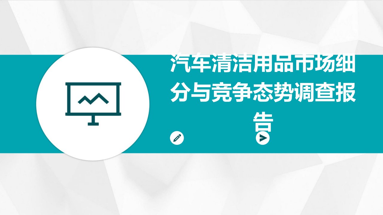 汽车清洁用品市场细分与竞争态势调查报告