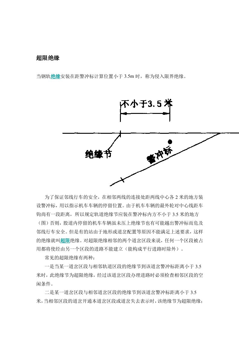 超限绝缘