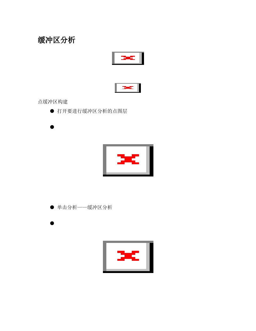 SuperMap缓冲区分析