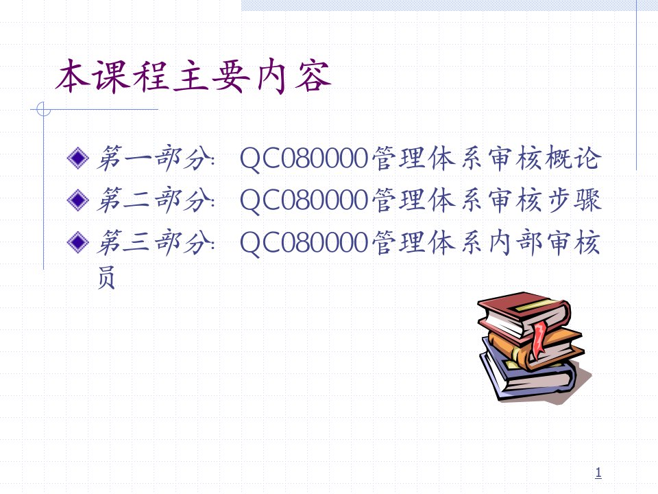 QC080000审核技巧培训