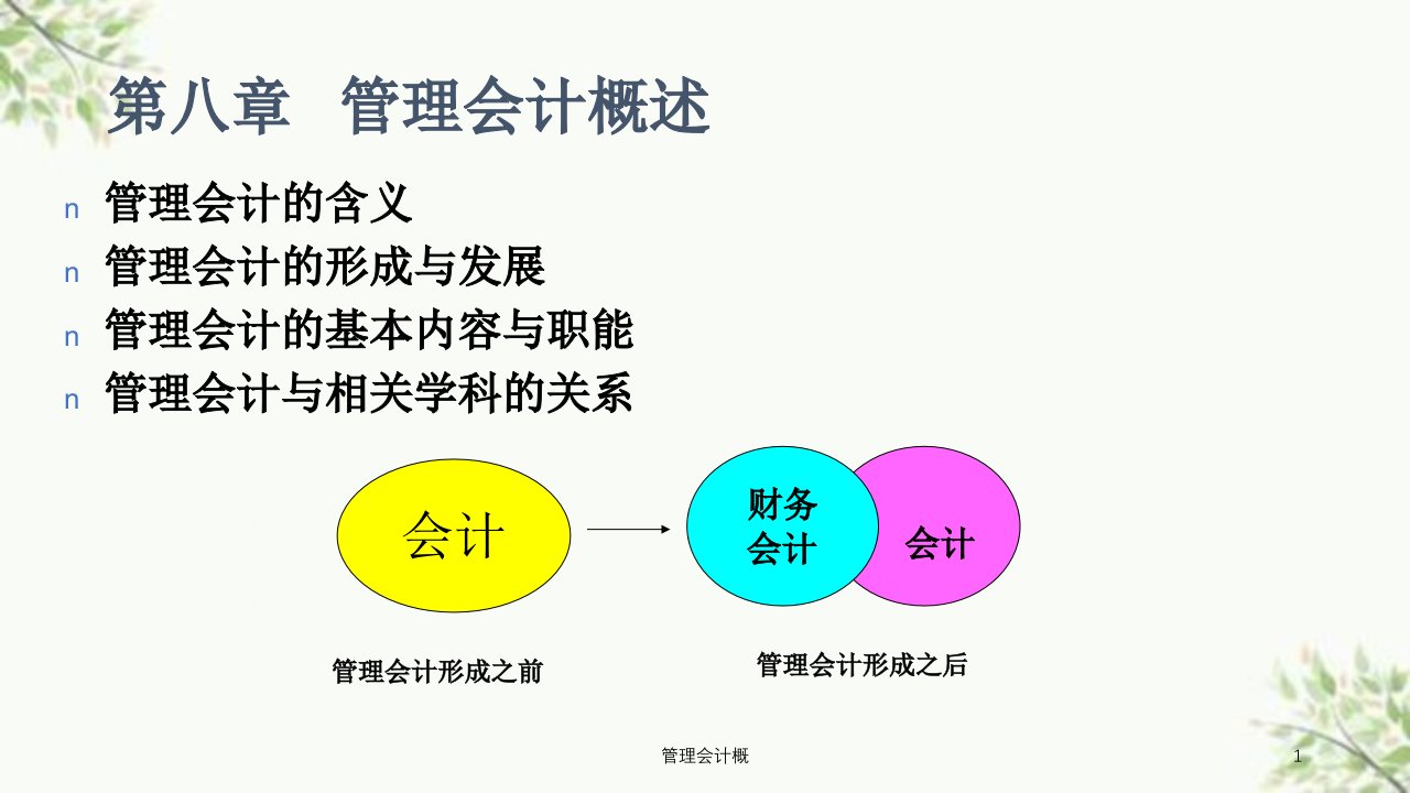 管理会计概课件