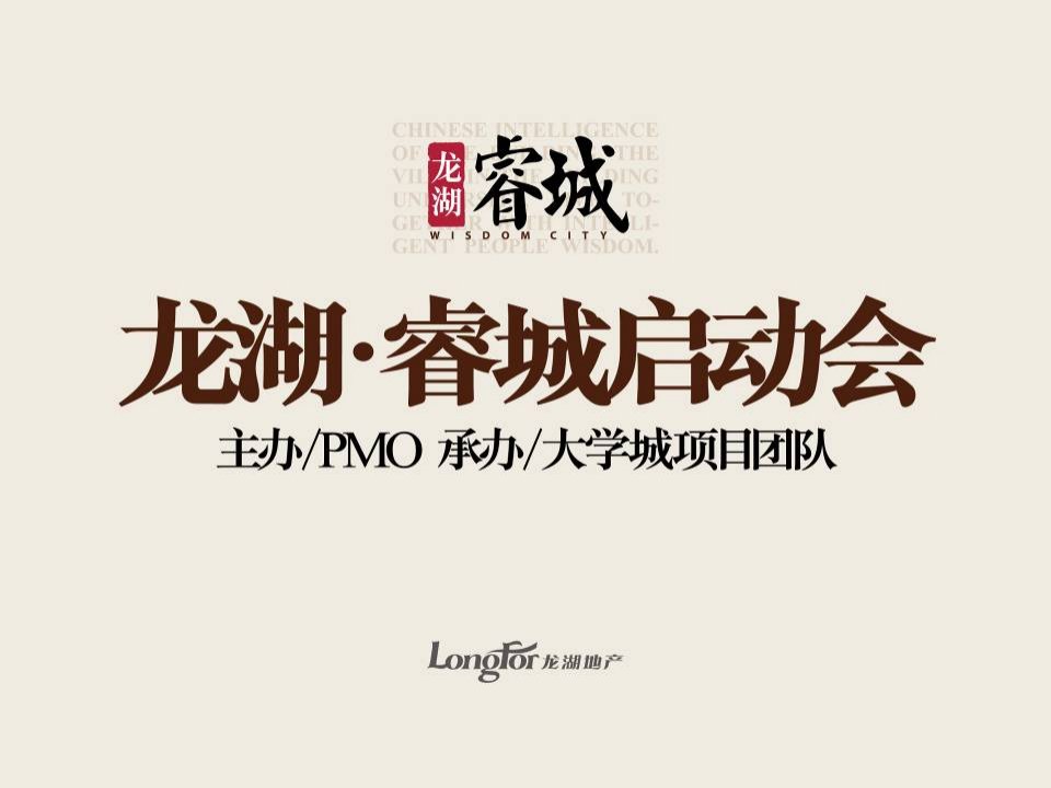 龙湖项目启动会