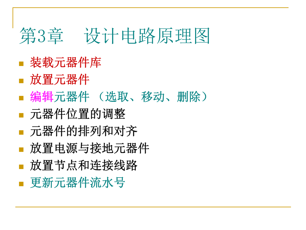 第3章-印刷电路板与Protel-DXP概述