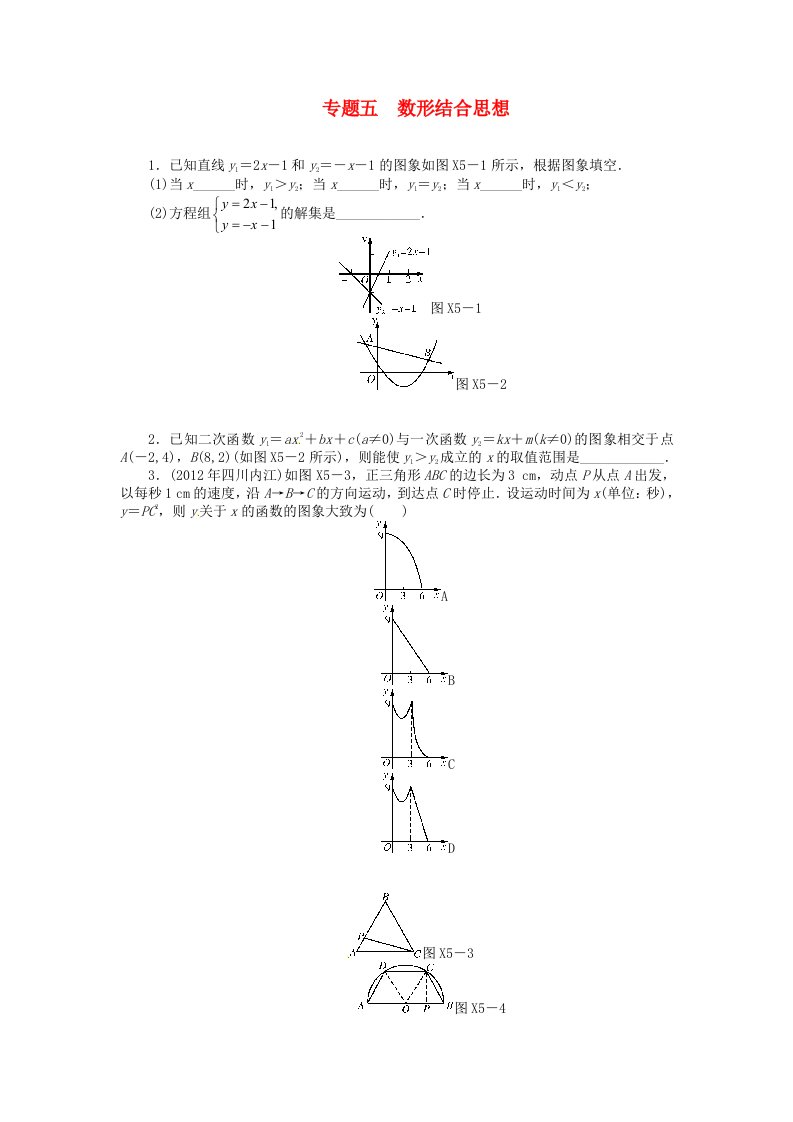 2013年中考数学第一轮复习资料