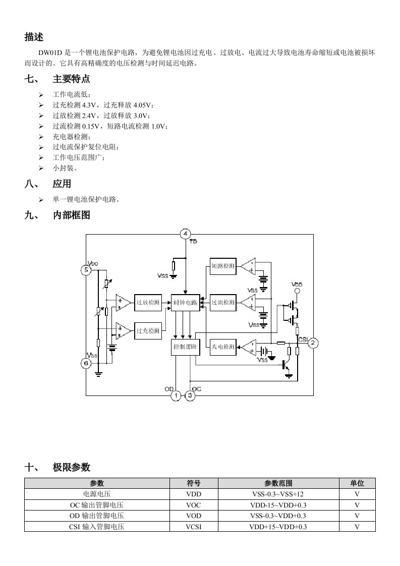 DW01D中文版