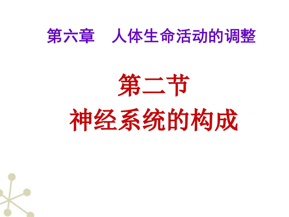 初中七年级下册生物神经系统的组成课件市公开课一等奖市赛课获奖课件