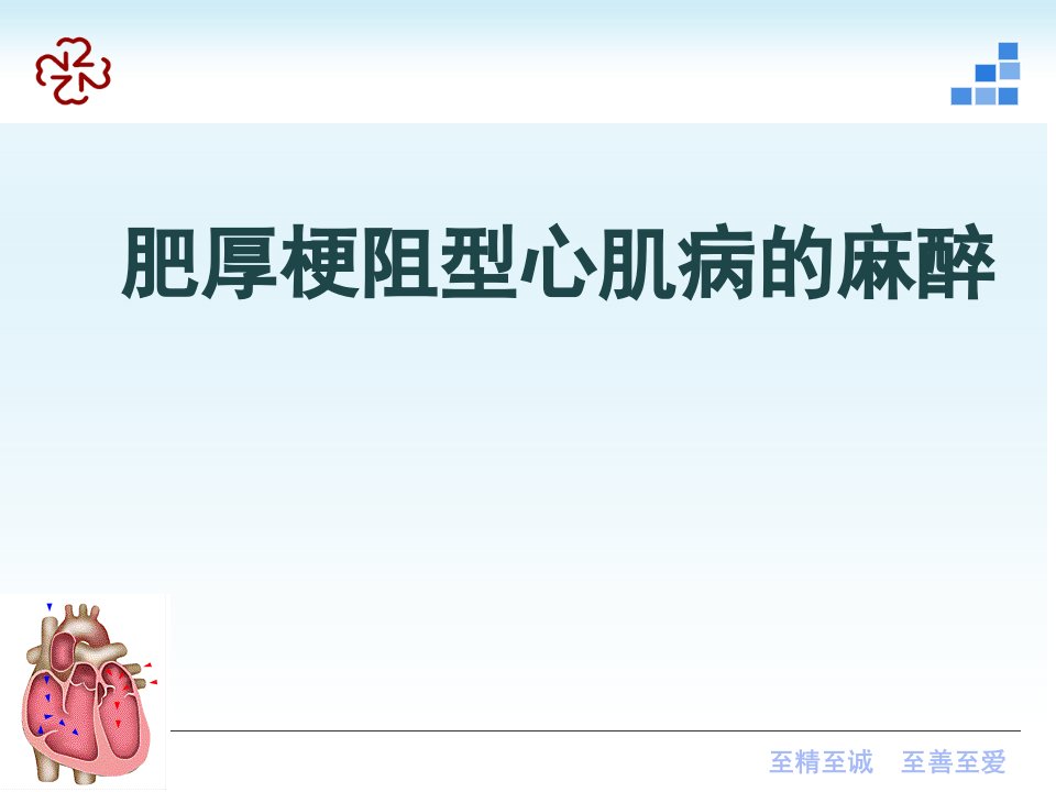 肥厚梗阻型心肌病麻醉处理及注意事项