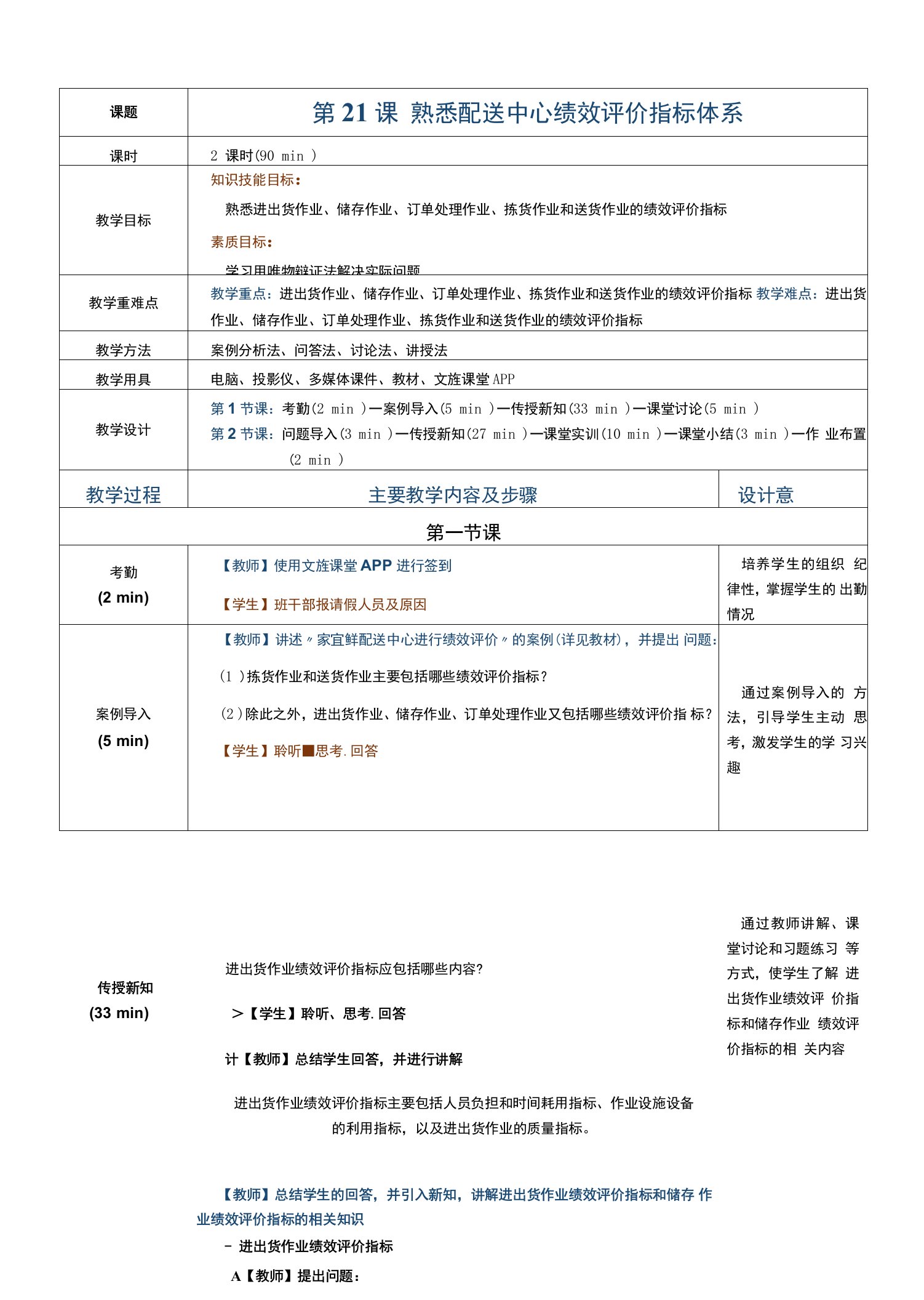 《配送中心运营管理实务》