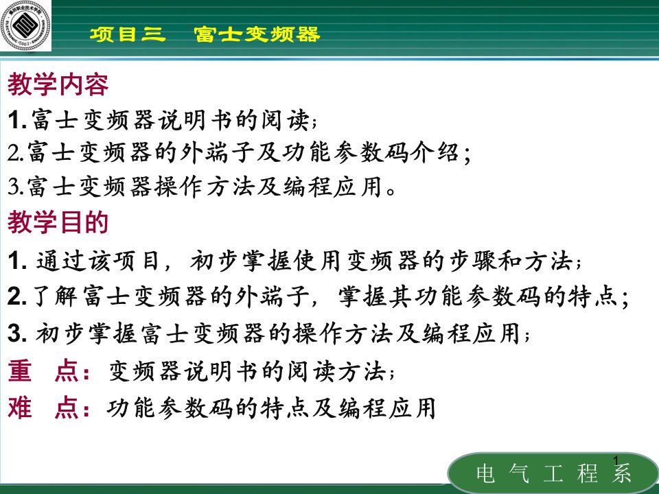 富士变频器说明书ppt幻灯片课件