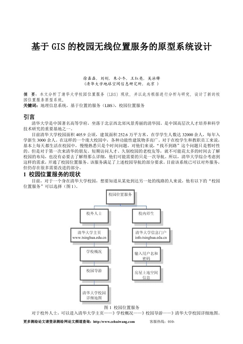 毕业论文（设计）-基于gis