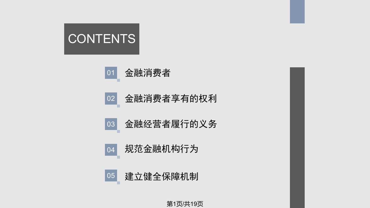 金融消费者权益保护知识培训会PPT课件