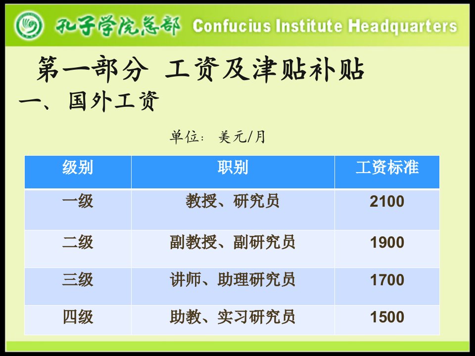 国家公派出国教师生活待遇管理规定精品课件