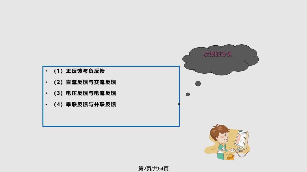 负反馈放大器及集成运算放大器