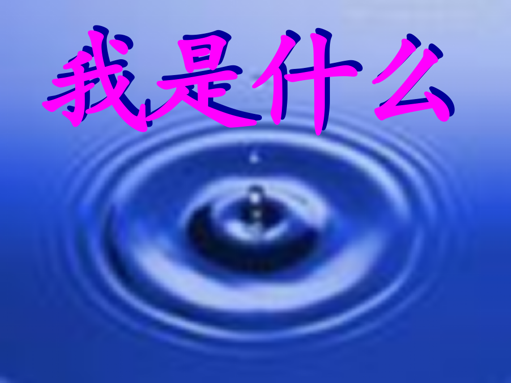 我是什么PPT课件2