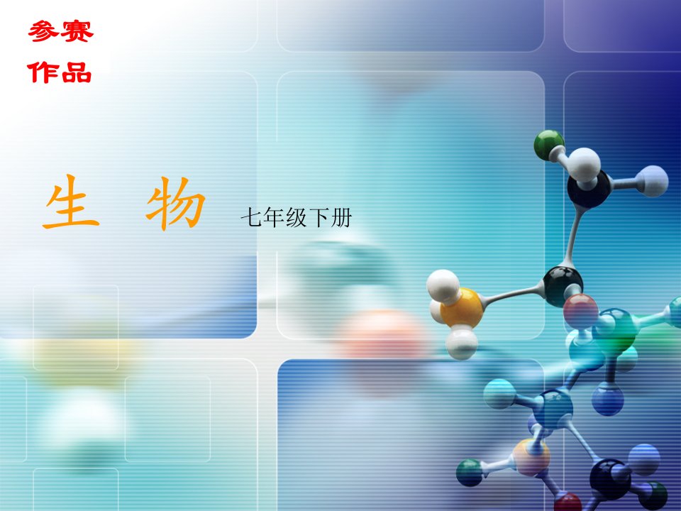 生物科技-生物学血液循环参赛共享课件