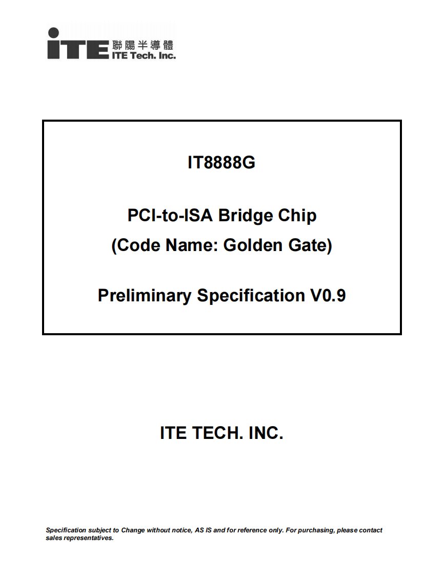 精品范文it8888G详细datasheet