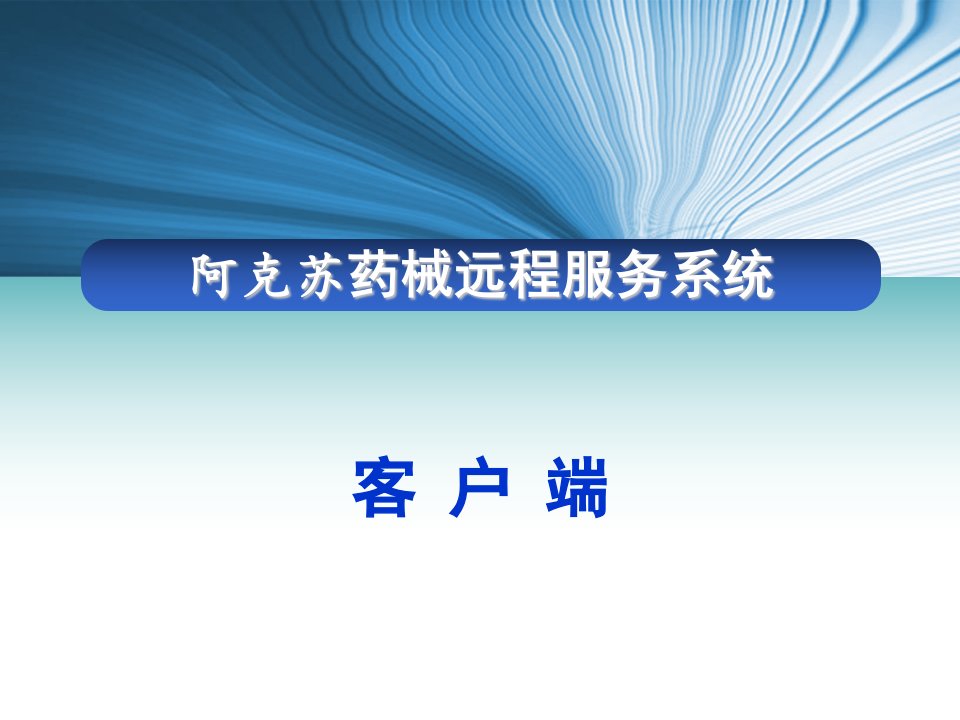 特殊药品监控信息网络项目(1)