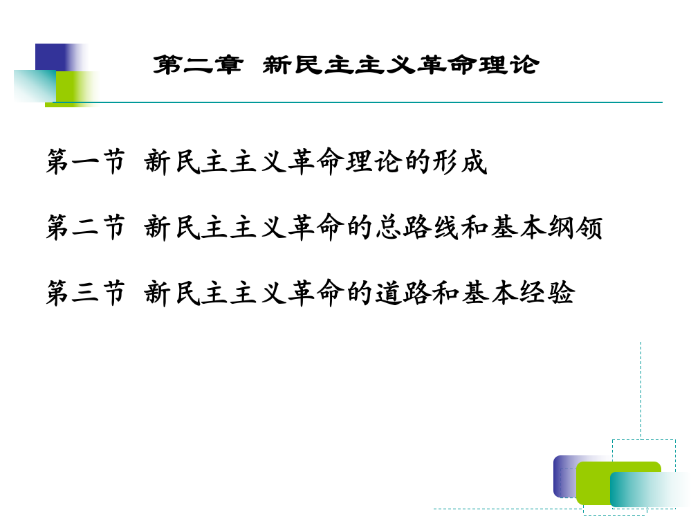 第二章-马克思主义中国化-理论成果的精髓