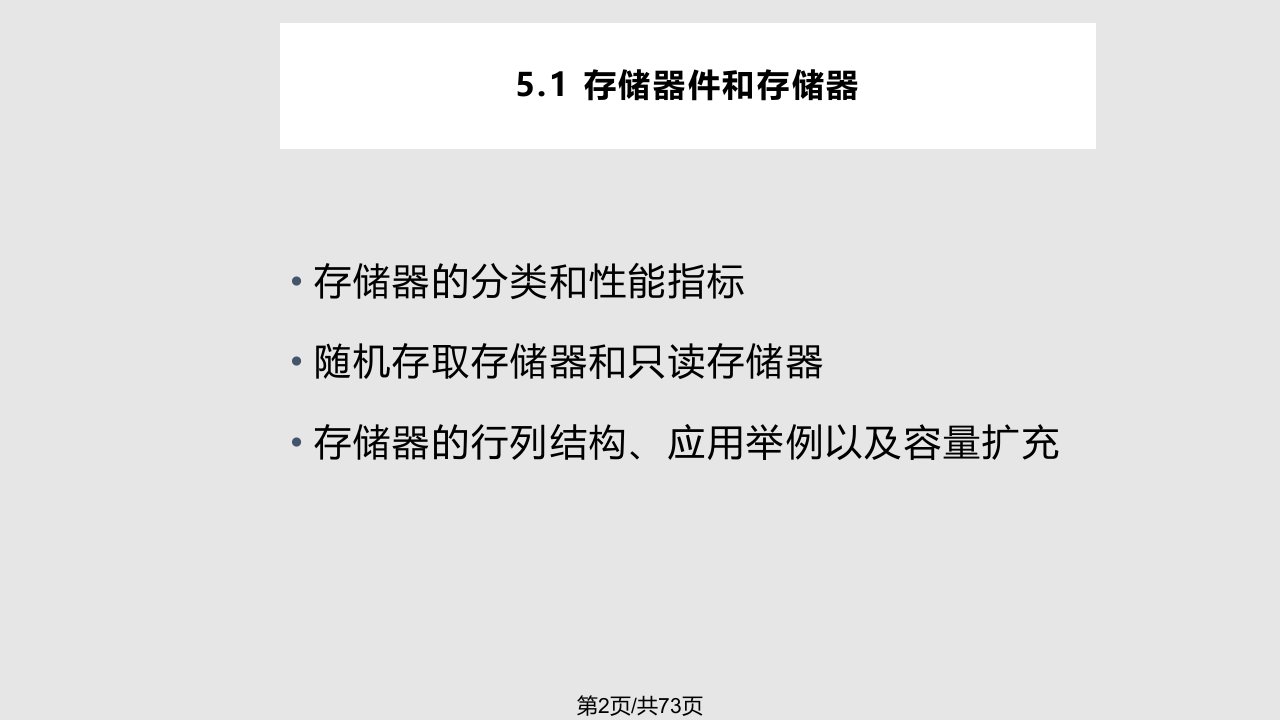 CH存储器存储管理和高速缓存技术