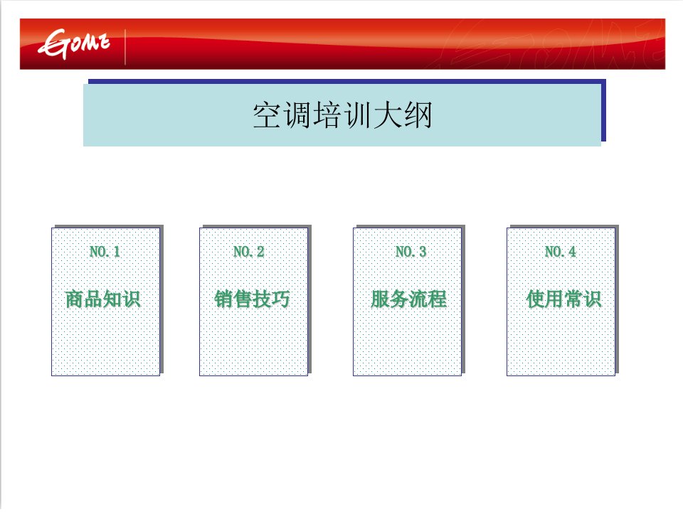 家电卖场超市大型百货运营资料电器培训空调销售培训P22