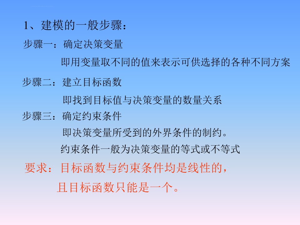 线性规划图解法经典运筹学ppt课件