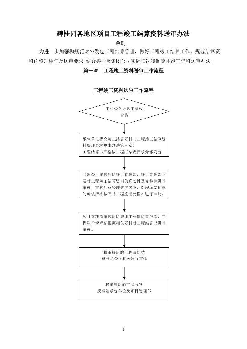 关于对外发包工程结算审核的通知(更新)